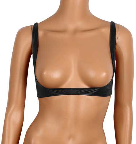 Reggiseno sexy similpelle - sexy, in