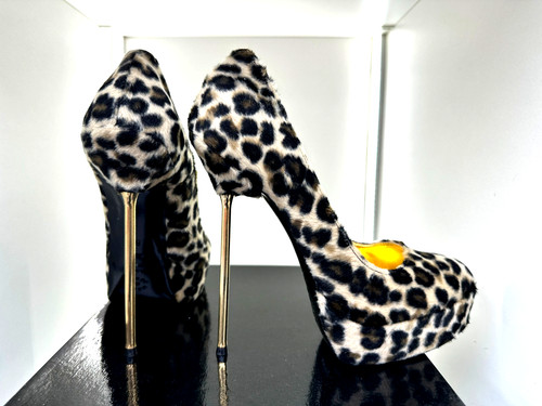 Scarpe rosa leopardo - scarpe,
