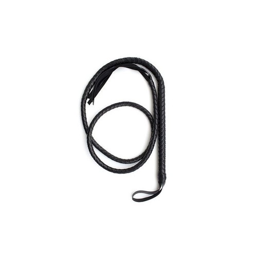 Frusta bondage pelle nero - bondage,