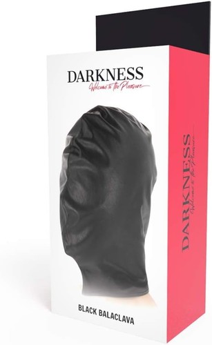 Maschera fetish nera - fetish, integrale