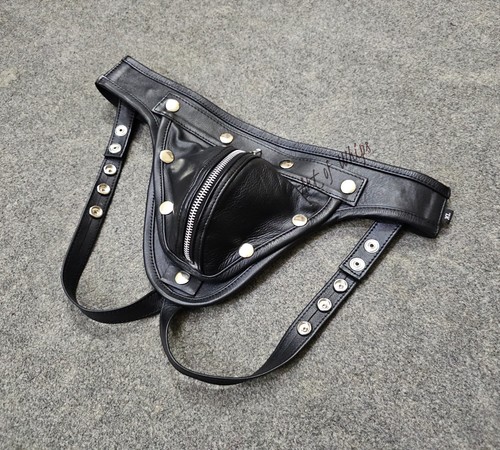 Marsupio uomo vera pelle - , con