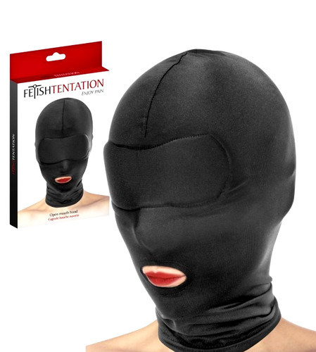 Pain closed hood maschera bdsm - pain,
