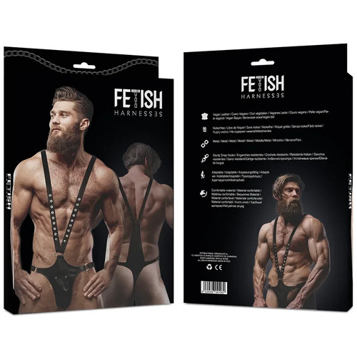 Imbracatura uomo harness - imbracatura, pelle