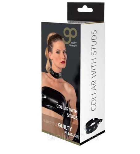 Collare donna con borchie - , nero