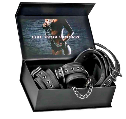 Bondage collare polsiere - collare,