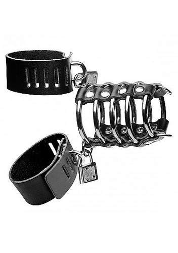 Cintura castità bondage - cintura, di