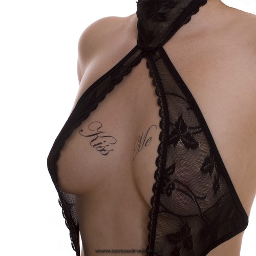 Kiss me tatuaggio - 10,