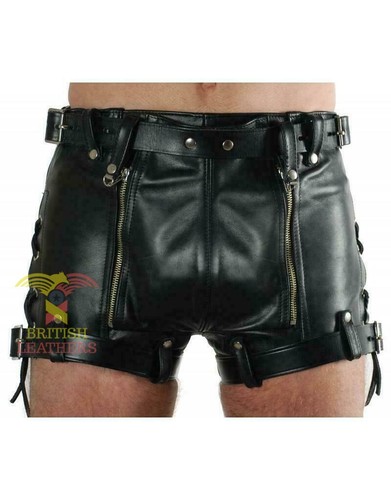 Pantaloncino uomo pelle - pantaloncino,